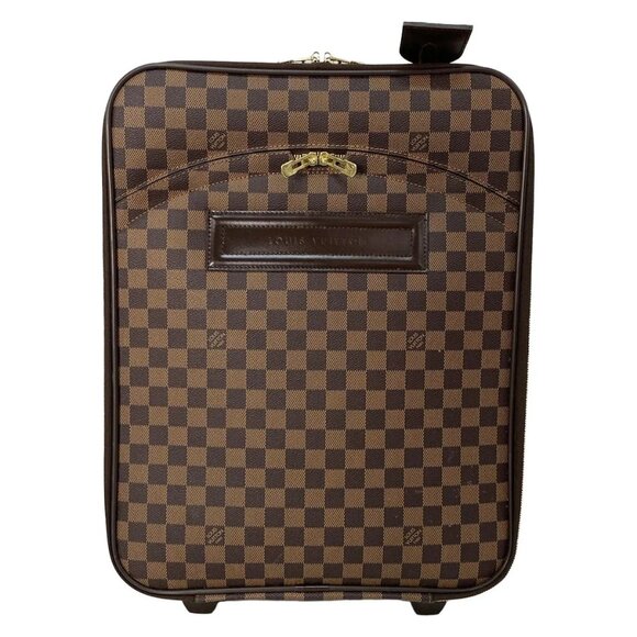 Louis Vuitton Handbags - Authentic LOUIS VUITTON Pegase 45 (Old Model) Ebene Damier Suitcase br738-122525